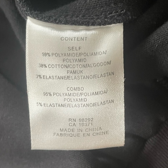 Tibi Active Knit Zipper Detailed Track Jacket, black, XXS - Picture 7 of 8